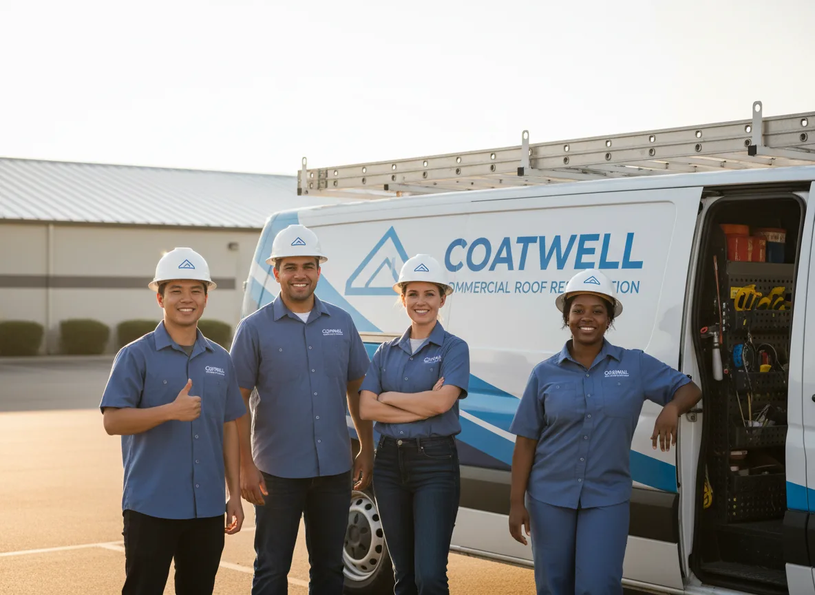 Commercial roof coating company in Clifton, IL